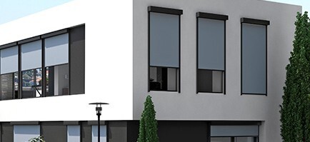 Vertical awnings