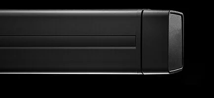 Aluminium awning housing black aluminium Aluminium awning housing black aluminium