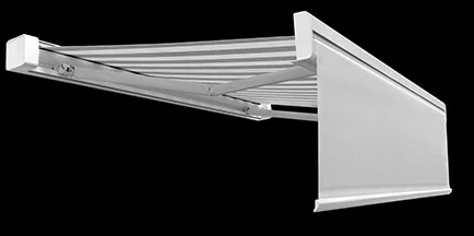 Grey awning Grey awning