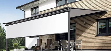 Front awning Front awning