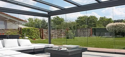 Glass terrace Glass terrace