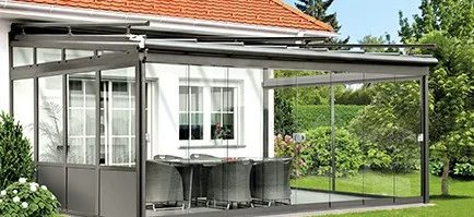 Glass terrace Glass terrace